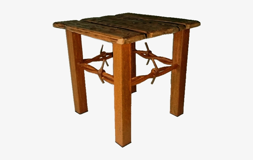 Big Barb Wire End Table - Barbed Wire, transparent png