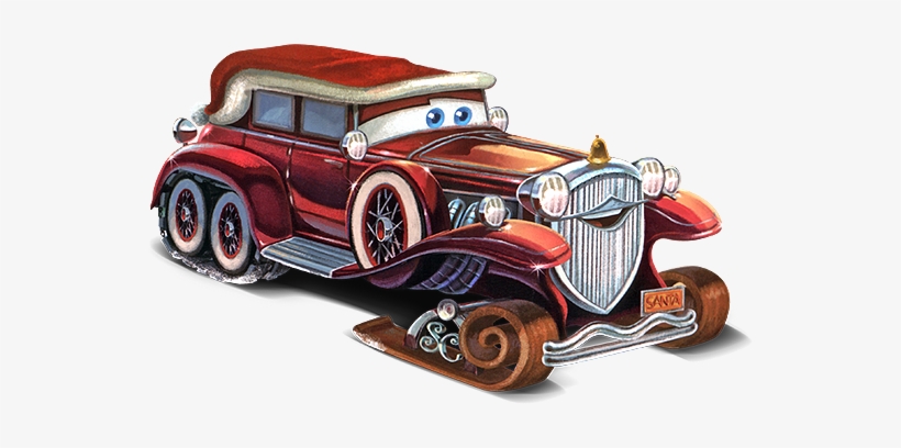 Santacar - Santa Car, transparent png