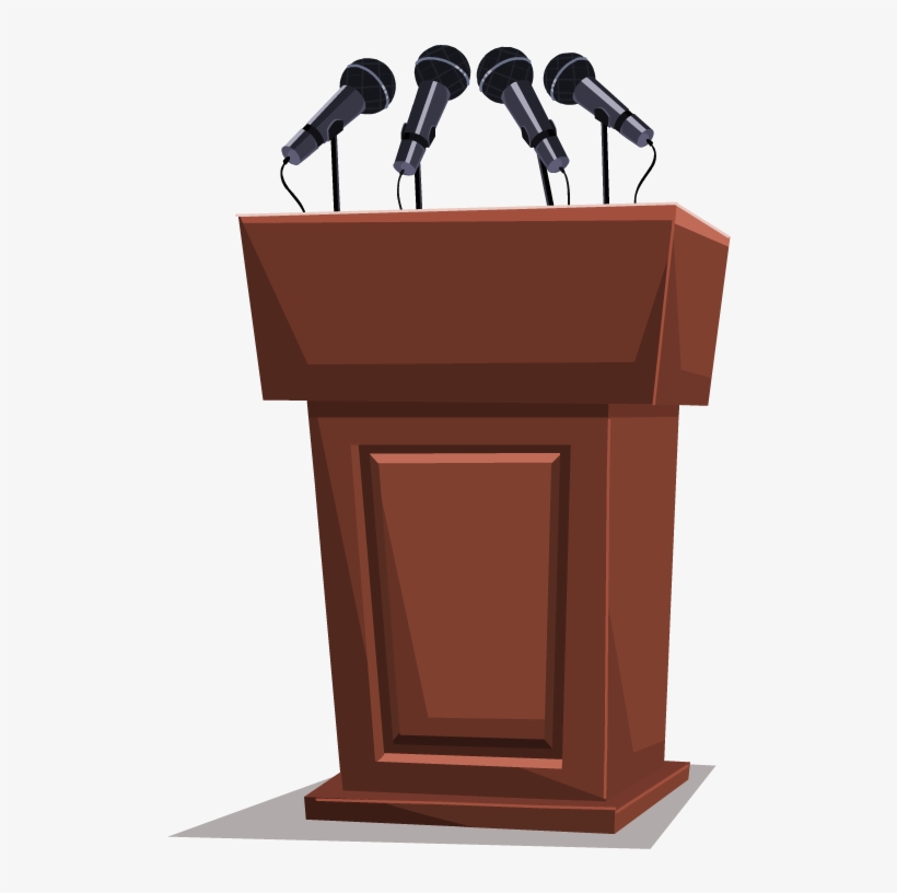 Clip Art Black And White Download Case Study The Media - Transparent Background Podium Png, transparent png