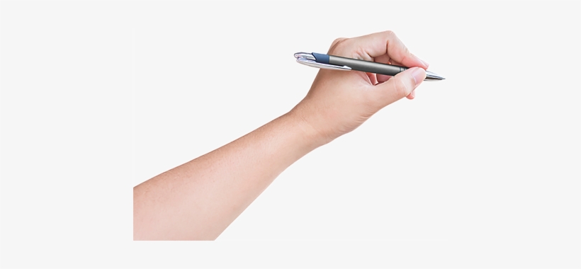 Share Your Story - Hand With Pen Png, transparent png