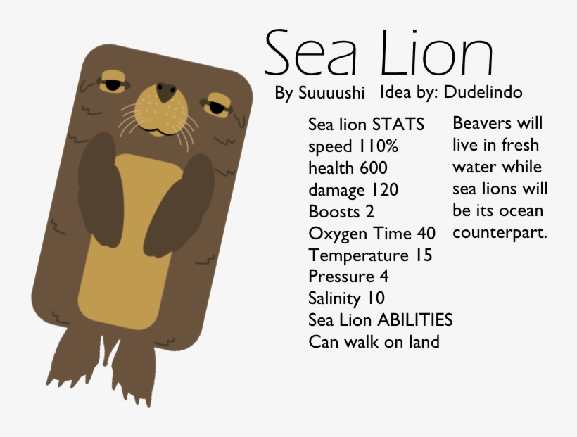 Animal[animal] Sea Lion - Illustration, transparent png