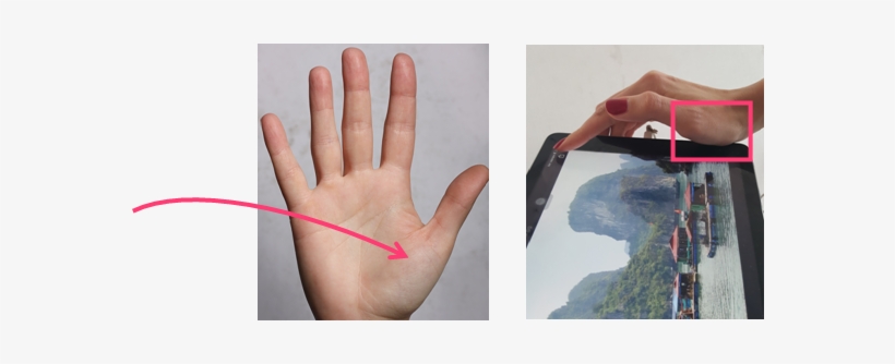 Covering Screen When Reaching For Button - Halong Bay, transparent png