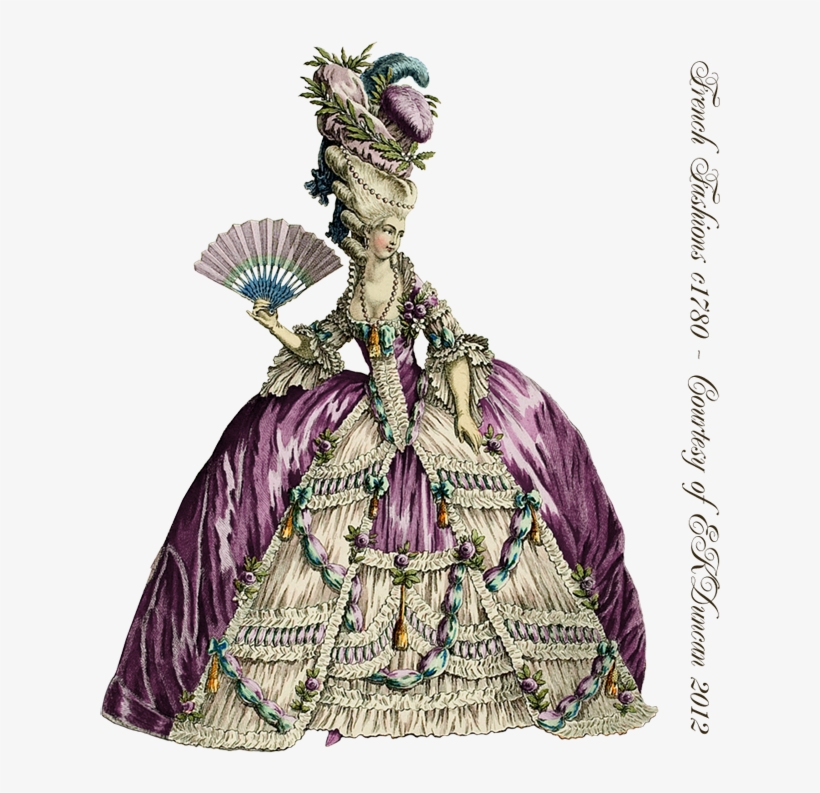 Dress Clipart Marie Antoinette - Marie Antoinette Transparent Background, transparent png
