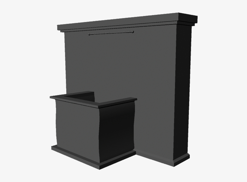And Here Are The Uv Maps For The Queen's Podium And - Cupboard, transparent png