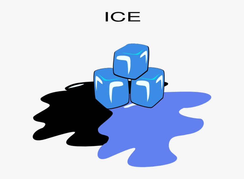 Ice Cube Library - Ice Cube Clipart Blue, transparent png
