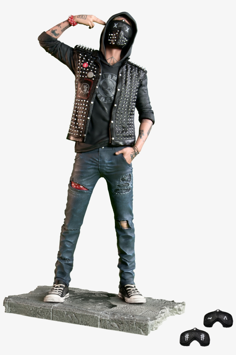 Watch Dogs 2 Figurine, transparent png