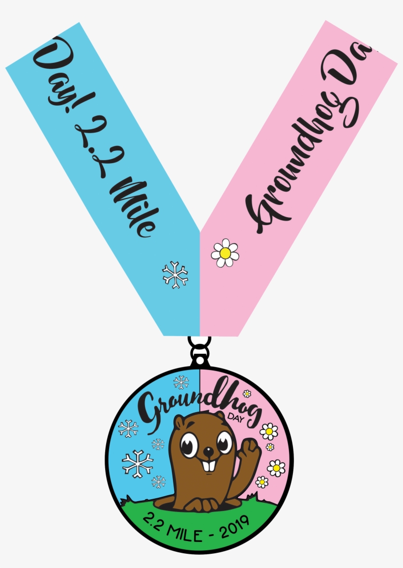 We All Know That February 2nd Is Groundhog Day So We're - 2019 Groundhog Day 2.2 Mile - Augusta, transparent png