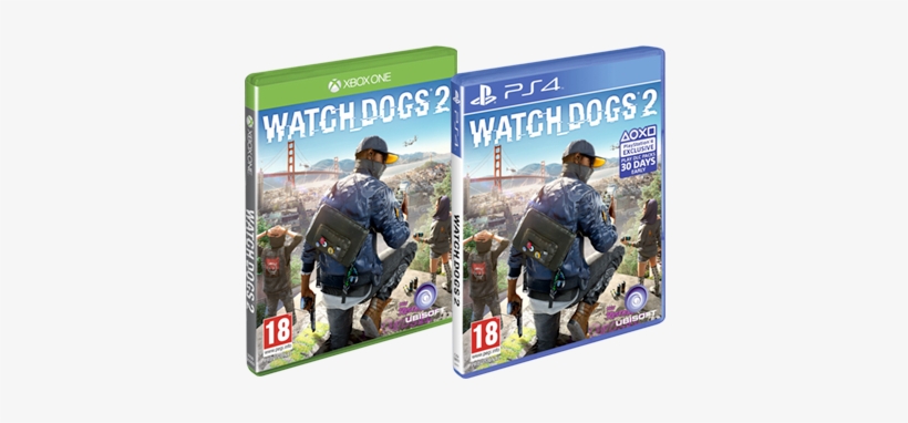 Watch Dogs 2 Standard Edition - Watch Dogs 2 Ita, transparent png
