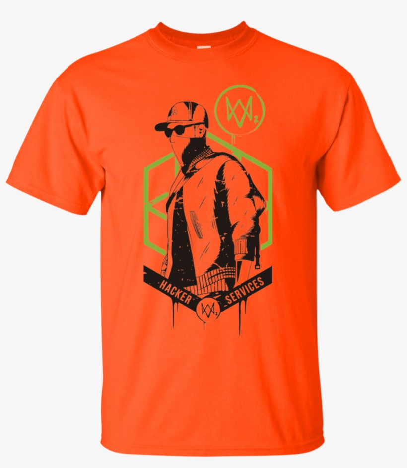 Watch Dogs 2 Hacker Services T-shirt - Watch Dogs 2 - Hacker Services Scarf, transparent png