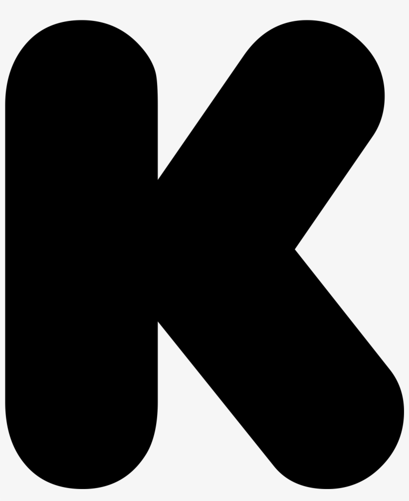 Black, Kickstarter Icon - Kickstarter Logo Black, transparent png