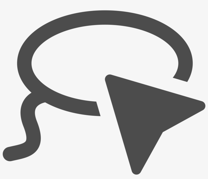 Open - Lasso Tool Line Icon, transparent png