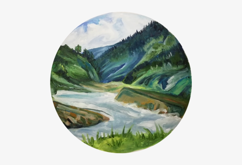 Astore Valley Ii, By Fariha Rashid, Art Bahaar - Astore Valley, transparent png