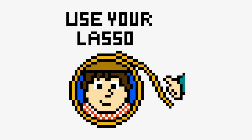 Use Your Lasso - Illustration, transparent png