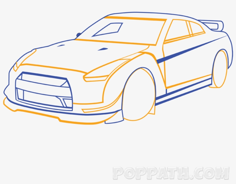 Race Cars Drawing At Getdrawings - Race Cars Drawing, transparent png