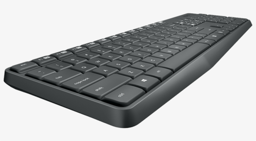 Logitech Mk235 Keyboard / Mouse Wirelessmk235logitech - Logitech Mk235 Wireless Keyboard & Mouse Combo, transparent png