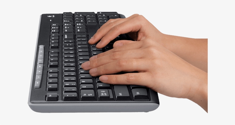 View Larger - Logitech Keyboard & Mouse Mk270, transparent png