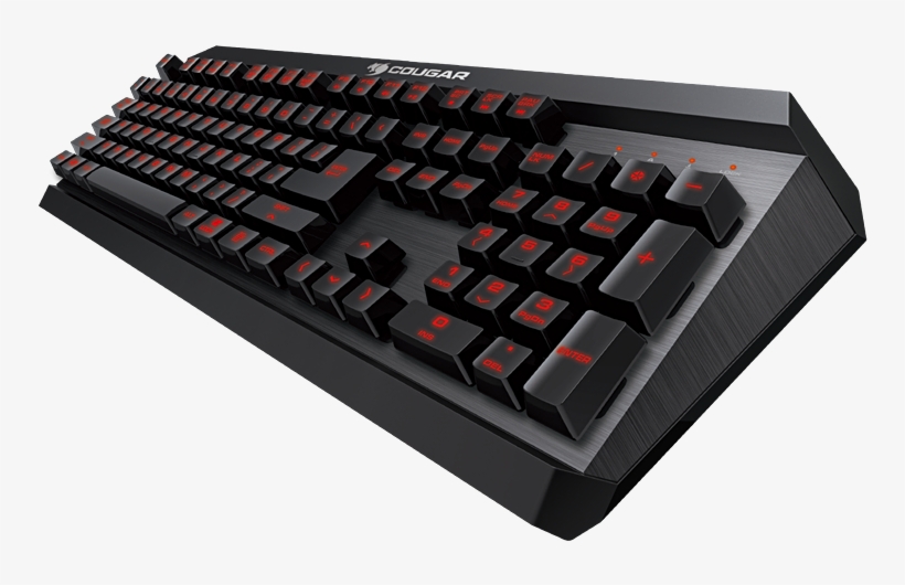 Cougar 450 Keyboard Mouse 450k4 - Cougar Mechanical Gaming Keyboard Ultimus Red Switch, transparent png