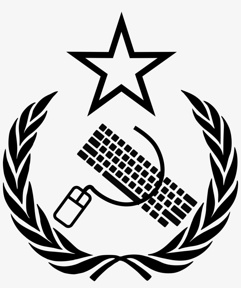 Big Image - Hammer And Sickle Wreath, transparent png