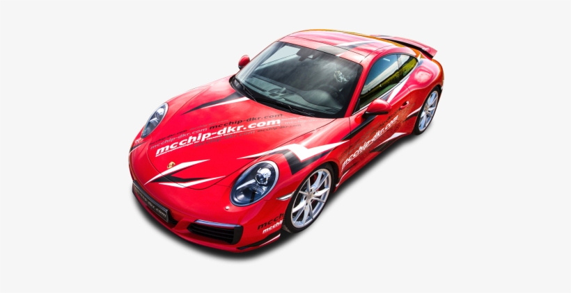 Red Race Car Png - Porsche, transparent png