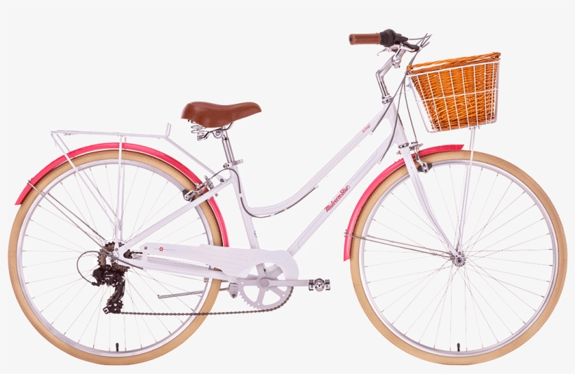 Wisp A1 Women's Heritage Bike - Malvern Star Wisp A1 Green, transparent png