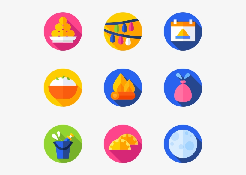 Holi - Circle, transparent png