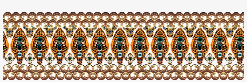 Digital Ladies Dress Pattern, Textile Design Png, Print - Pearl, transparent png