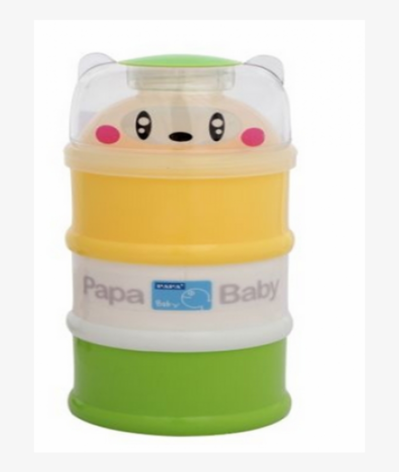 Papa Baby Milk Powder Container - Baby Toys, transparent png