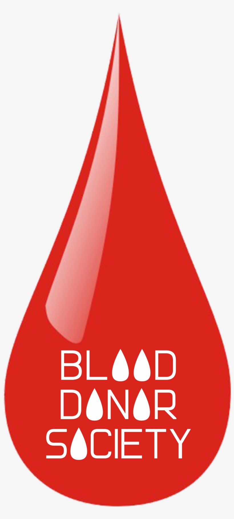 Blood Donor Society - Blood Donor Society Logo, transparent png