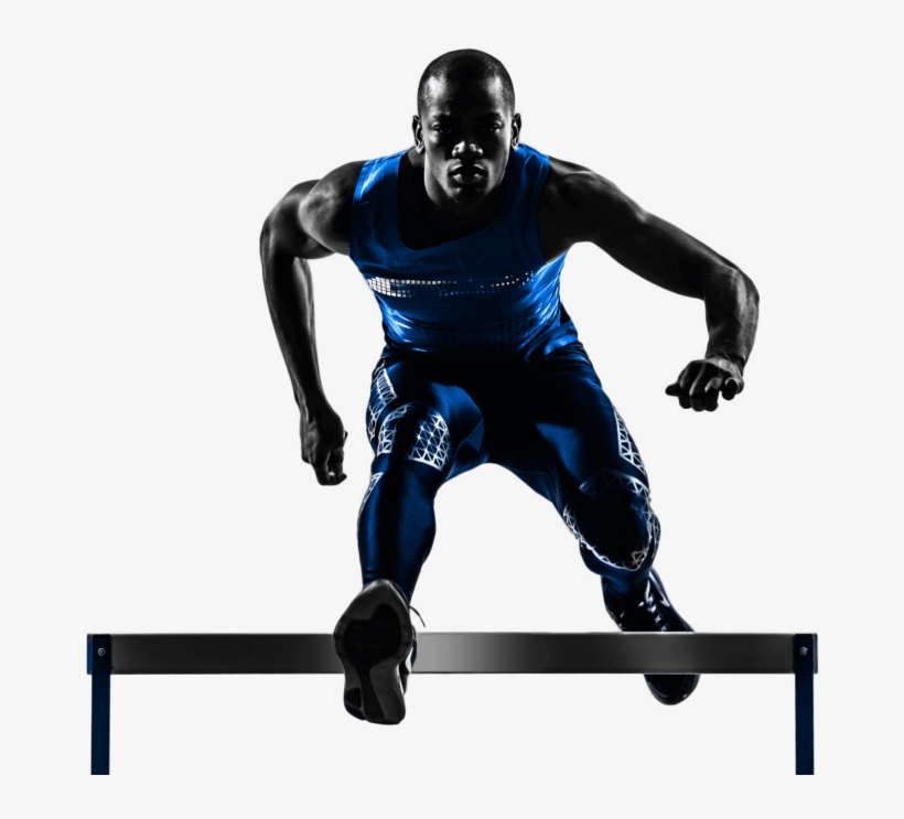 Carrera De Vallas Silueta, transparent png