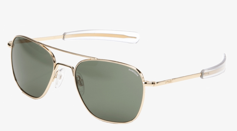 Randolph Engineering 23k Gold Frame Bayonet Temple - Bosch Sunglasses, transparent png