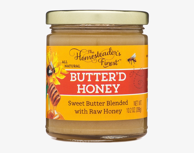Butter'd Honey Sauce - Nut Butter, transparent png