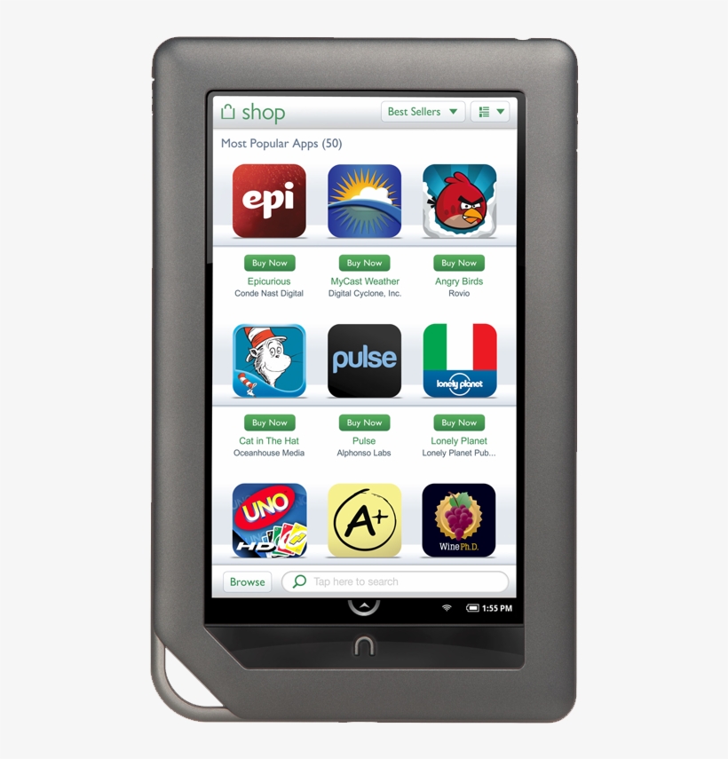 The Nookcolor From Barnes And Noble Is The Follow Up - Nook Color, transparent png
