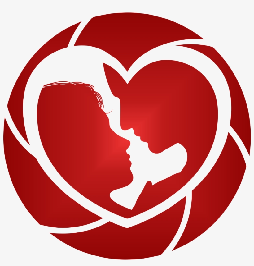 Silhouette Of Black Couple Kissing, transparent png