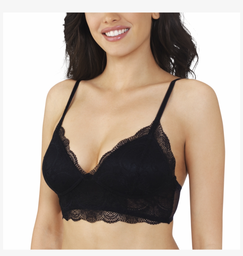 Flattering Lace Bralette - Brassiere, transparent png