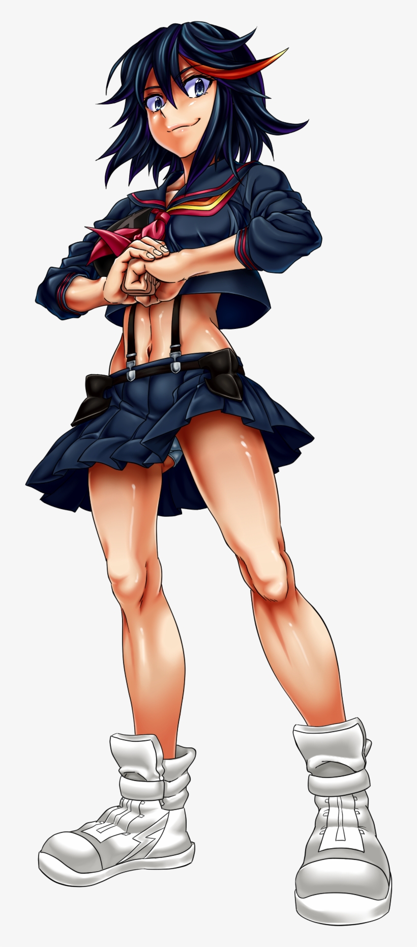 Original) Loading Matoi Ryuuko And Senketsu (kill - Cartoon, transparent png