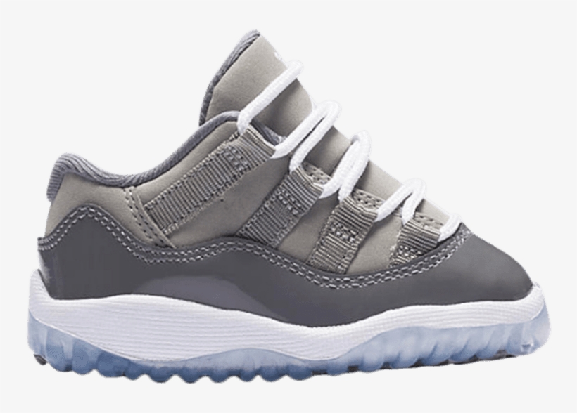 Air Jordan 11 Retro Low Bt 'cool Grey' - Sneakers, transparent png