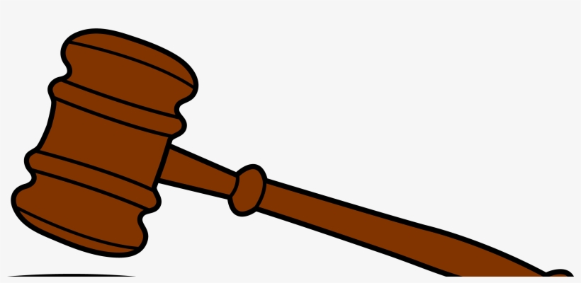 Gavel Clipart Trial - Represent The Judicial Branch, transparent png
