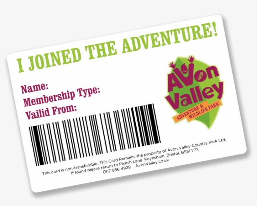 Avon Valley Logo - Annual Pass Card, transparent png
