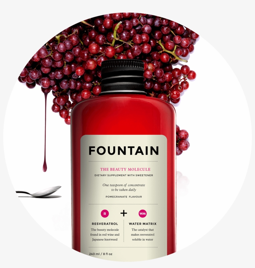 The Beauty Molecule - Grape, transparent png