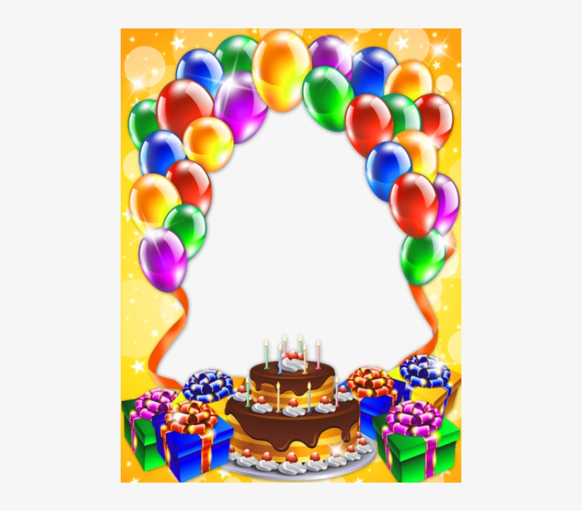 Free Png Best Stock Photos Happy Birthdayframe Background - Birthday Frames, transparent png