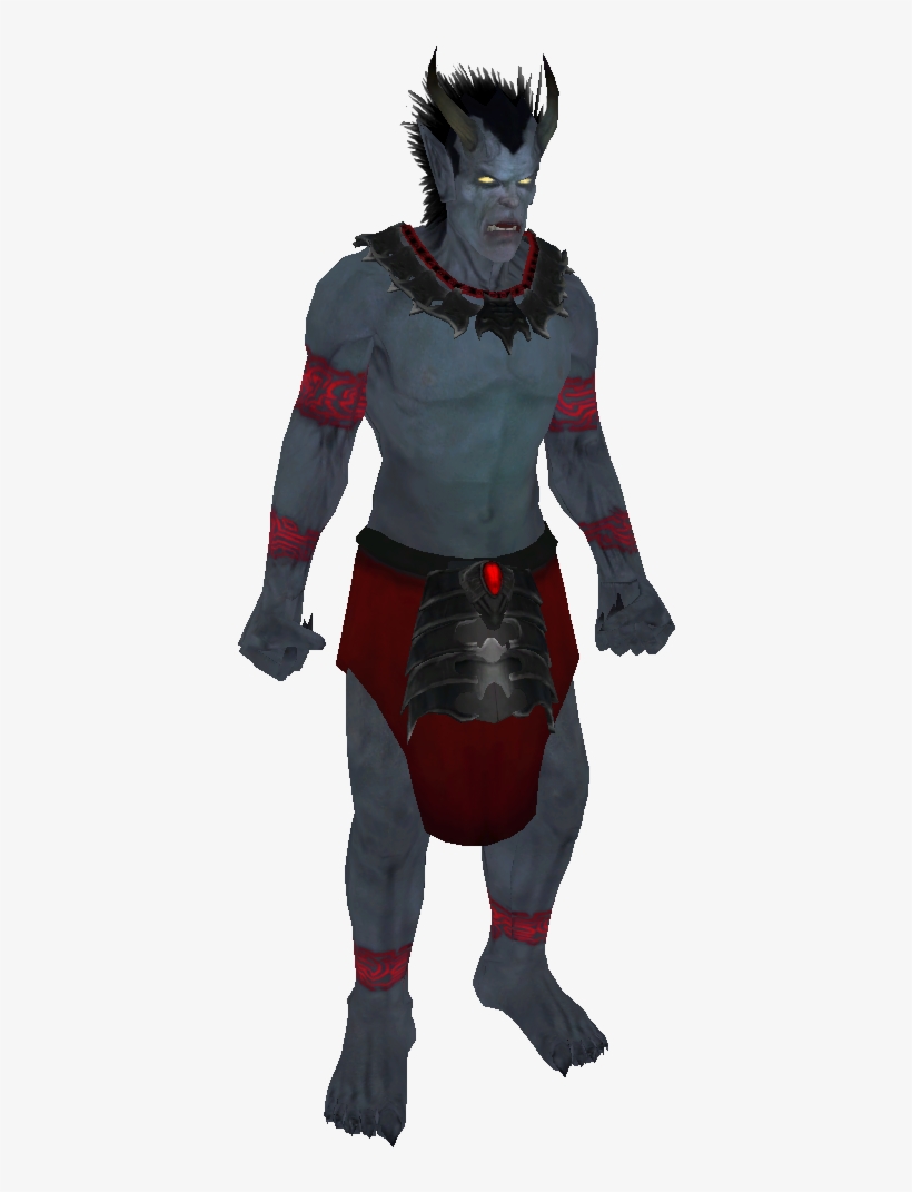 Oblivion Dremora, transparent png