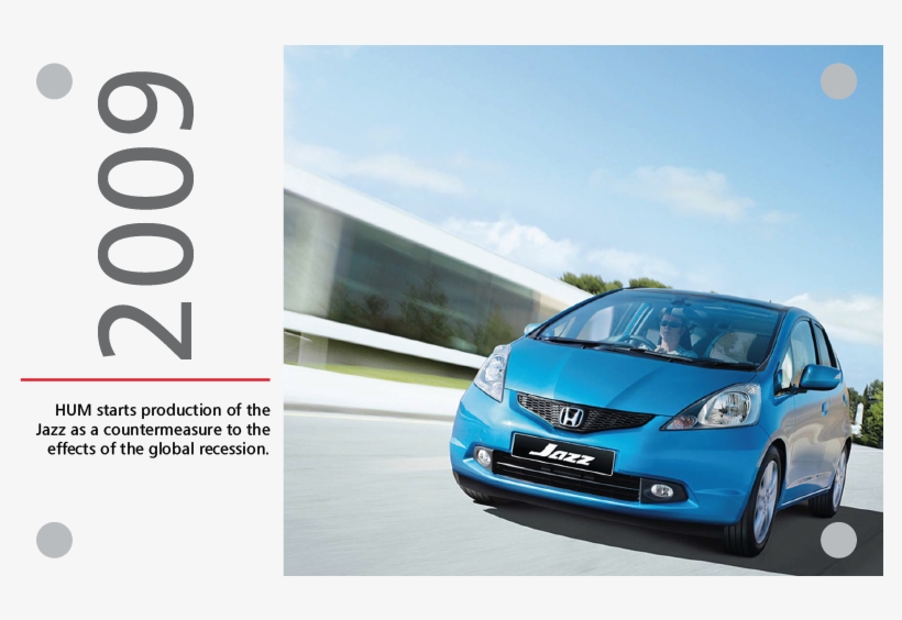 2009 Hum Honda Jazz - Honda Fit, transparent png