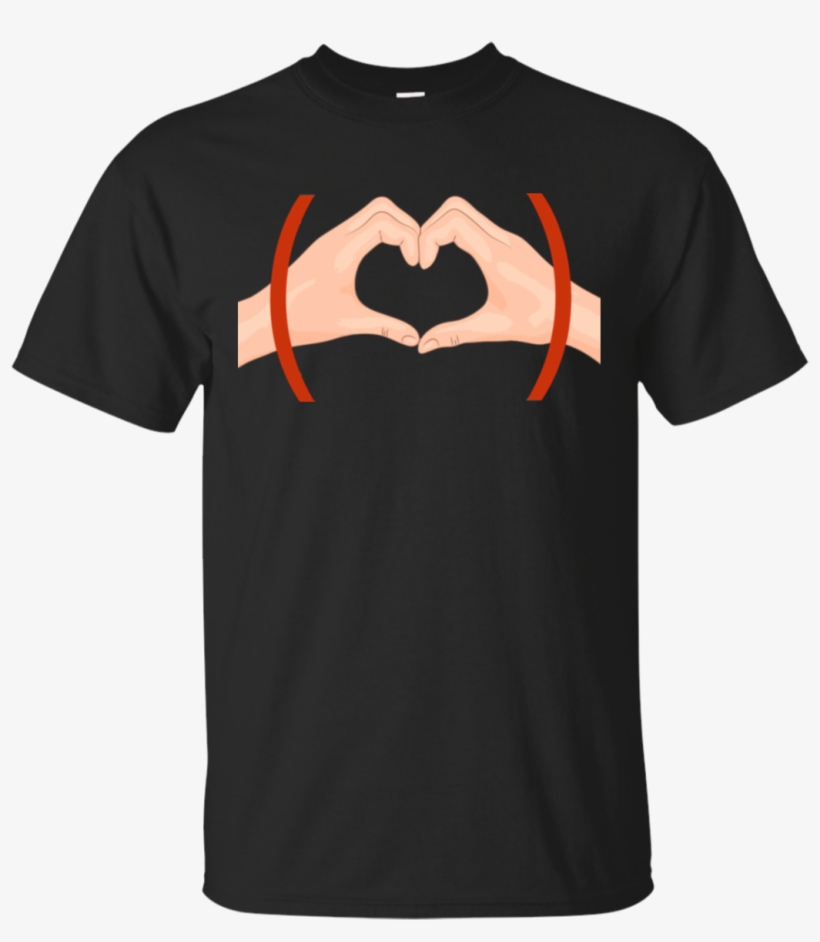 Red Heart Hands T-shirt - Mickey Mouse Castle Shirt, transparent png