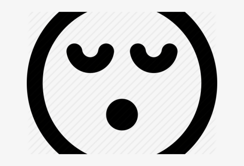 Sleeping Clipart Sleep Emoji - Circle, transparent png