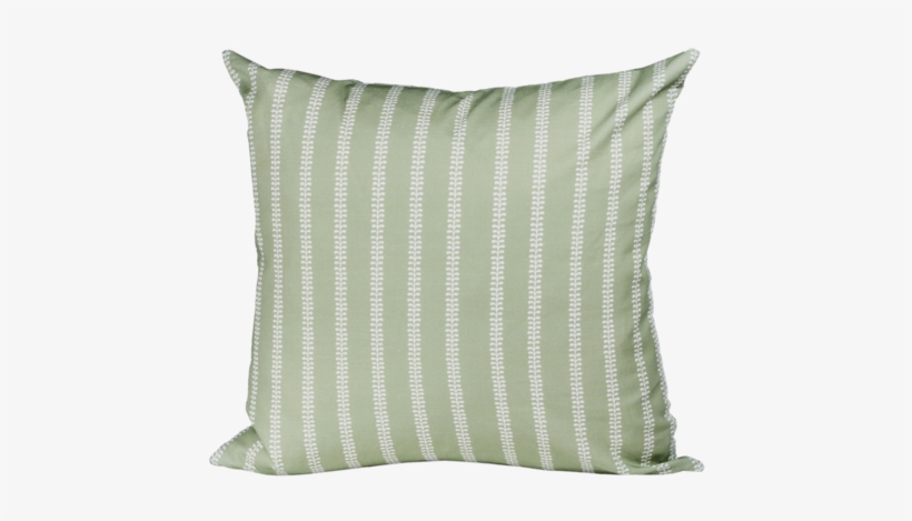 Fern Pillow In Sage - Cushion, transparent png