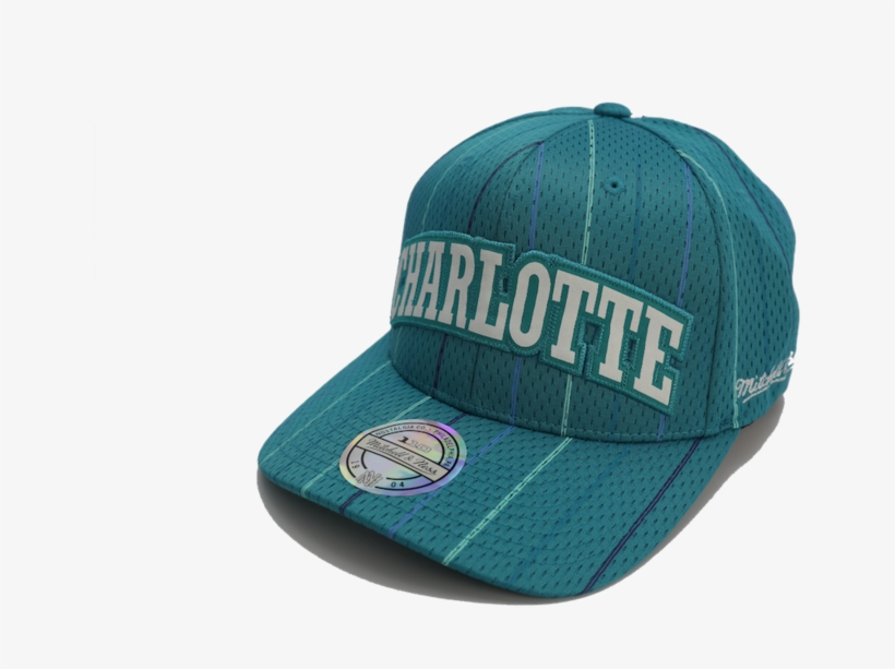 Charlotte Hornets Mitchell & Ness Jersey Logo 110 Flex - Baseball Cap, transparent png