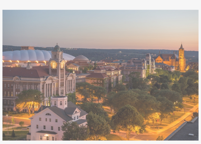 An Aerial View Of The Syracuse University Campus - Syracuse University Campus, transparent png