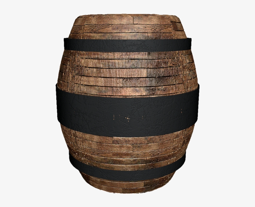 Wooden Barrels, Barrel, Wine Barrel, Wine, Isolated - Barrel, transparent png