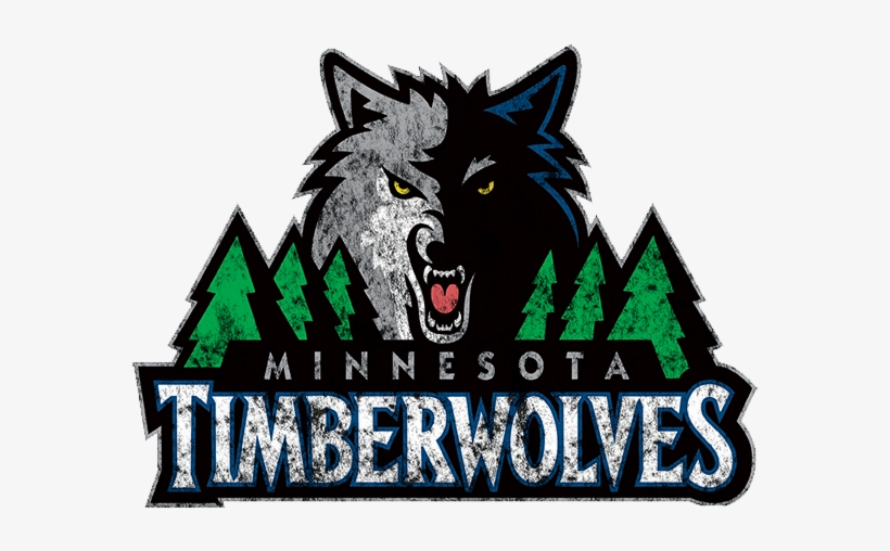 Minnesota Timberwolves 2008-present Primary Logo Distressed - Police Dog, transparent png