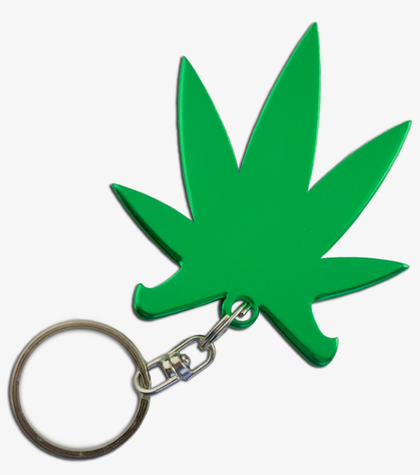 Cannabis Key Chain / Bottle Opener - Keychain, transparent png